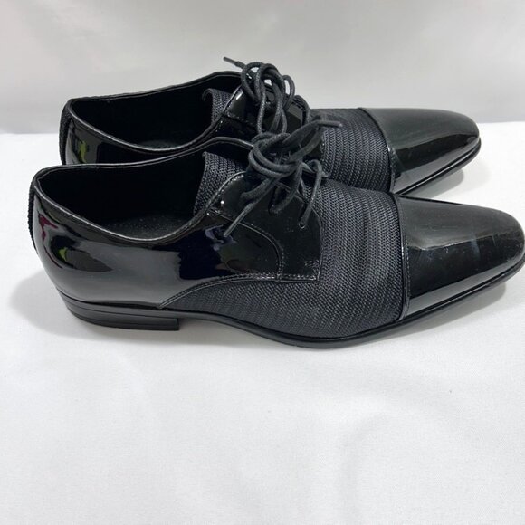 Stacy Adams Pharoah Cap Toe Oxford Men's Shoes Black US 8.5M Wedding - Picture 5 of 13
